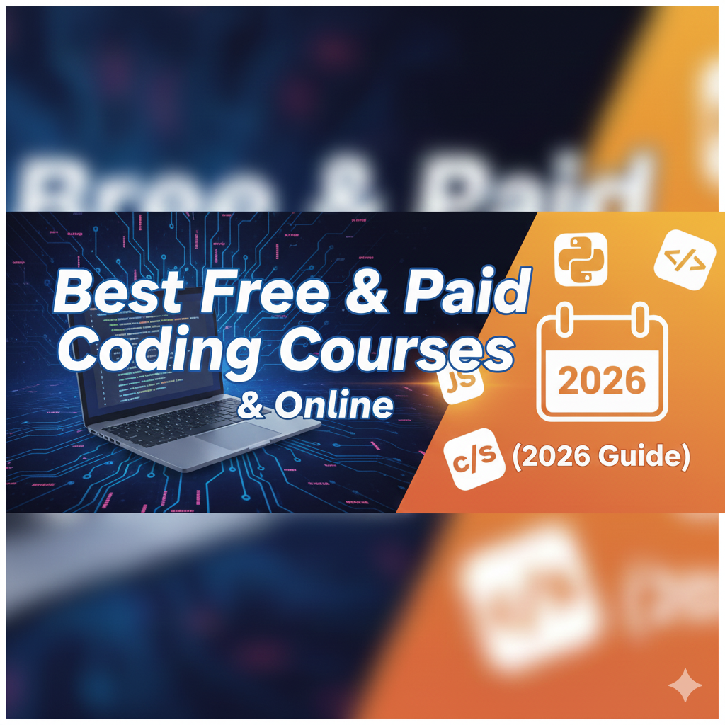 Best Free & Paid Coding Courses Online (2026 Guide)